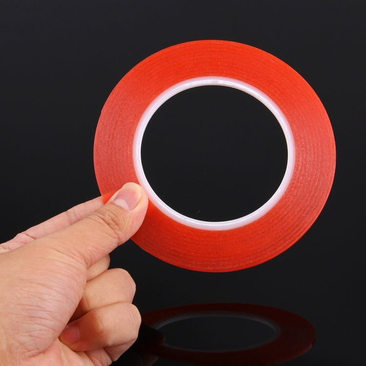 3mm Width Double Sided Adhesive Sticker Tape for iPhone / Samsung / HTC Mobile Phone Touch Panel Repair,  Length: 25m (Red) - free shipping - PMC TechLife - Order now!