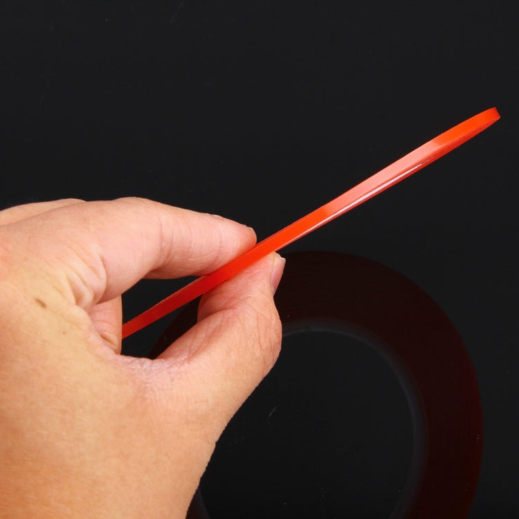 3mm Width Double Sided Adhesive Sticker Tape for iPhone / Samsung / HTC Mobile Phone Touch Panel Repair,  Length: 25m (Red) - free shipping - PMC TechLife - Order now!