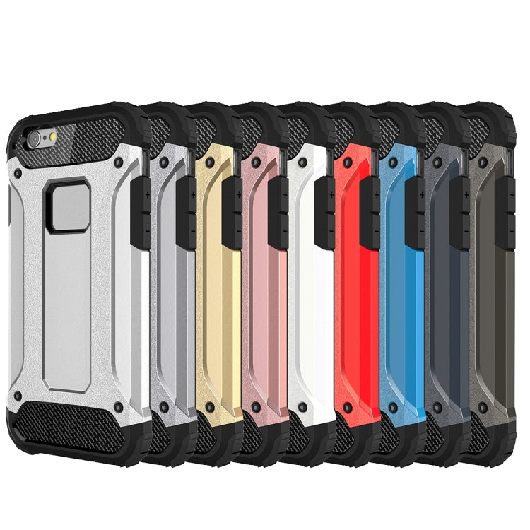 For iPhone 6 & 6s Tough Armor TPU + PC Combination Case(Navy Blue) - More iPhone Cases by PMC TechLife | Online Shopping South Africa | PMC TechLife | Buy Now Pay Later Mobicred