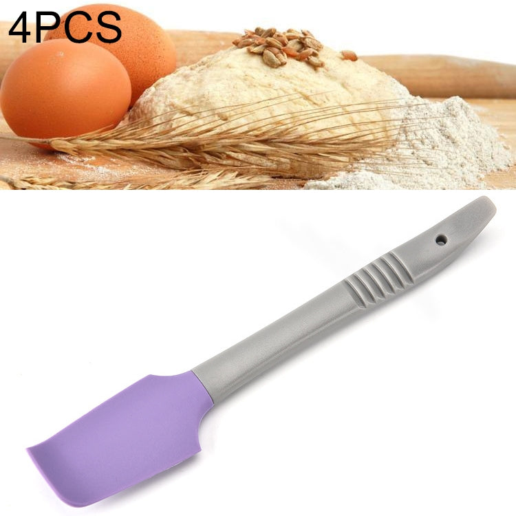 4 PCS Silicone Scraper Butter Spreader Knife Cake Smoother Cake Baking Tool - Gadgets by PMC TechLife | Online Shopping South Africa | PMC TechLife | Buy Now Pay Later Mobicred
