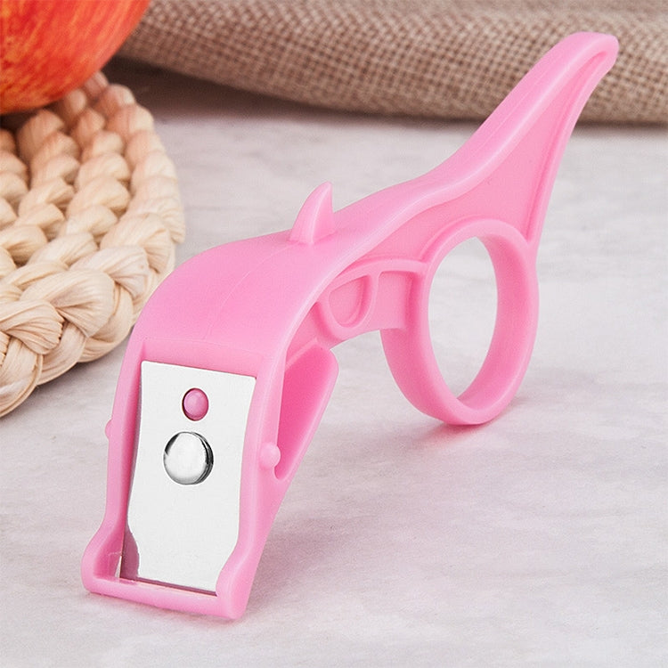 Stainless Steel Blade Plastic Handle Creative Peeler Rotating Style Fruit Knife (Random Color Delivery) - Cutter & Peeler by PMC TechLife | Online Shopping South Africa | PMC TechLife | Buy Now Pay Later Mobicred