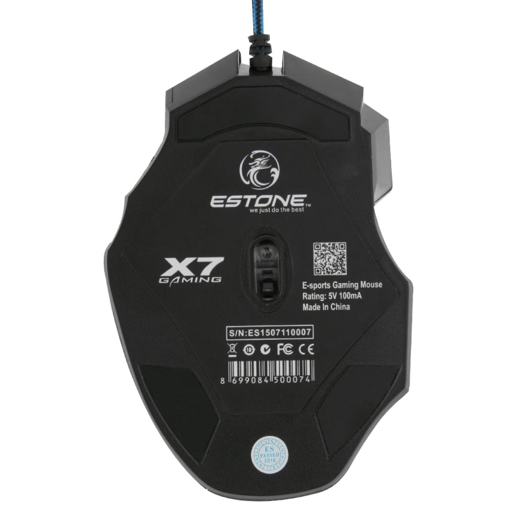 7 Buttons with Scroll Wheel 5000 DPI LED Wired Optical Gaming Mouse for Computer PC Laptop(Black) - Wired Mice by PMC TechLife | Online Shopping South Africa | PMC TechLife | Buy Now Pay Later Mobicred