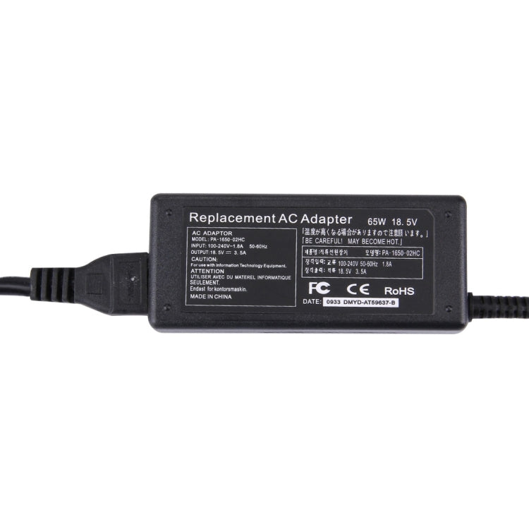 EU Plug AC Adapter 18.5V 3.5A 65W for HP COMPAQ Notebook, Output Tips: 4.8 x 1.7mm(Black) - For HP by PMC TechLife | Online Shopping South Africa | PMC TechLife | Buy Now Pay Later Mobicred