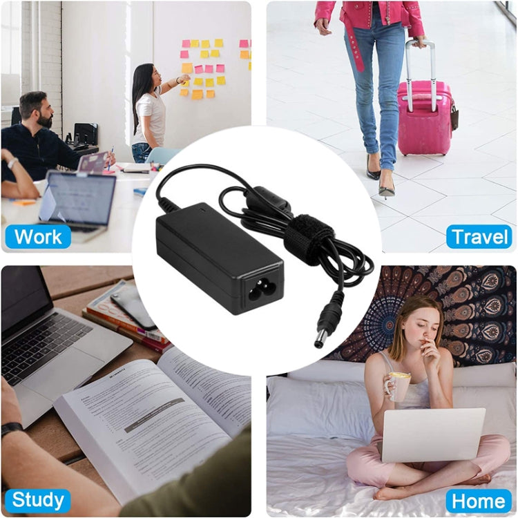 AU Plug AC Adapter 20V 2A 40W for LG Laptop, Output Tips: 5.5x2.5mm(Black) - Universal Power Adapter by PMC TechLife | Online Shopping South Africa | PMC TechLife | Buy Now Pay Later Mobicred