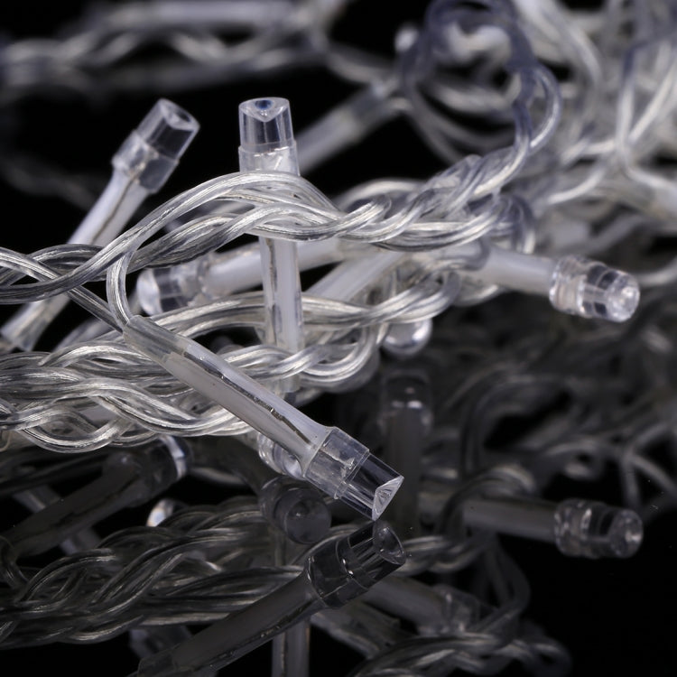 Waterproof  String Light, Length: 10m, 100 LED Light with Controller, Flashing / Fading / Chasing Effect, AC 220V, EU Plug(Red Light) - Holiday Lights by PMC TechLife | Online Shopping South Africa | PMC TechLife | Buy Now Pay Later Mobicred