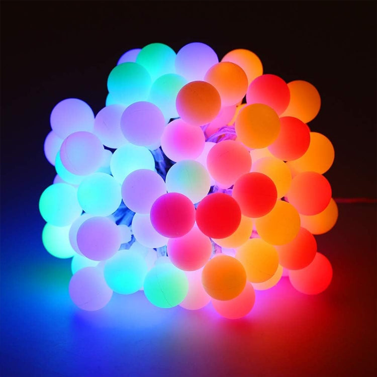 10m 100 LED Colorful String Rope Light with Tail Plug-in - Holiday Lights by PMC TechLife | Online Shopping South Africa | PMC TechLife | Buy Now Pay Later Mobicred