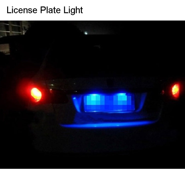 2 PCS T10 1.5W 60LM 1 LED Dark Blue COB LED Brake Light for Vehicles, DC12V(Dark Blue) - Instrument Lights by PMC TechLife | Online Shopping South Africa | PMC TechLife | Buy Now Pay Later Mobicred
