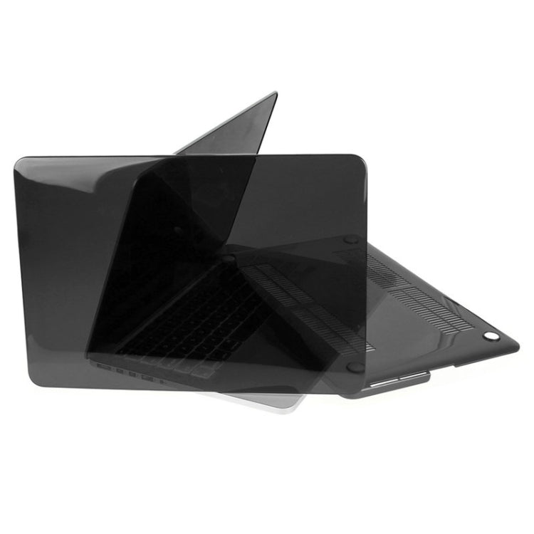 ENKAY for Macbook Pro Retina 13.3 inch (US Version) / A1425 / A1502 Hat-Prince 3 in 1 Crystal Hard Shell Plastic Protective Case with Keyboard Guard & Port Dust Plug(Black) - free shipping - PMC Jewellery - Order now!