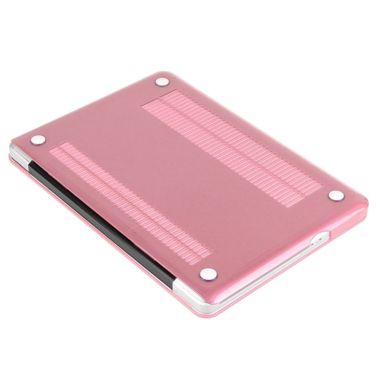 ENKAY for Macbook Pro 15.4 inch (US Version) / A1286 Hat-Prince 3 in 1 Crystal Hard Shell Plastic Protective Case with Keyboard Guard & Port Dust Plug(Pink) - free shipping - PMC Jewellery - Order now!