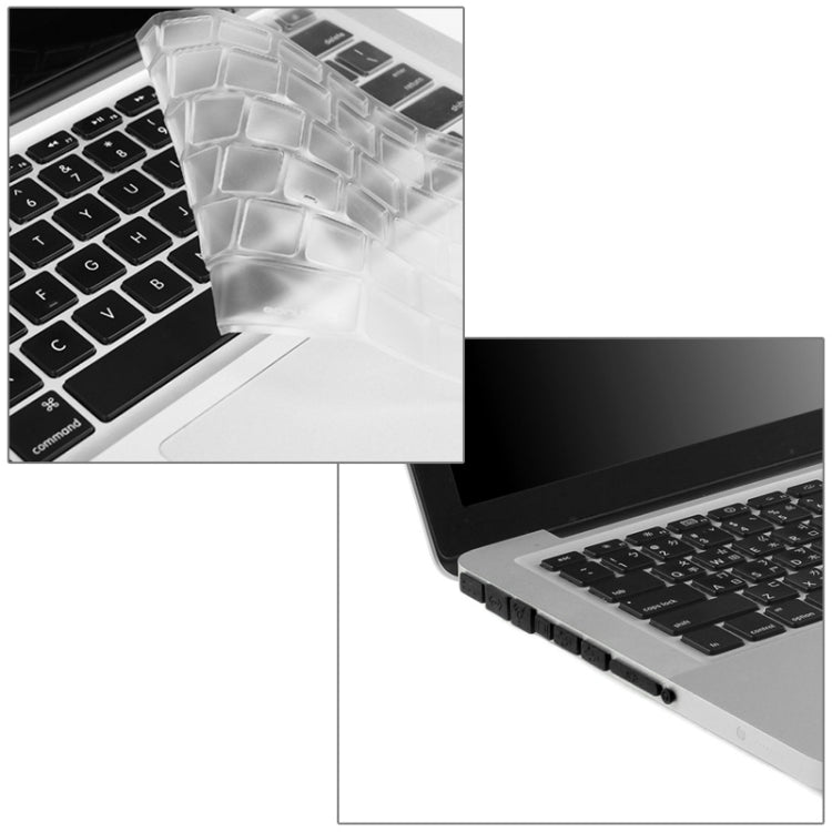 ENKAY for Macbook Pro 15.4 inch (US Version) / A1286 Hat-Prince 3 in 1 Crystal Hard Shell Plastic Protective Case with Keyboard Guard & Port Dust Plug(Pink) - free shipping - PMC Jewellery - Order now!
