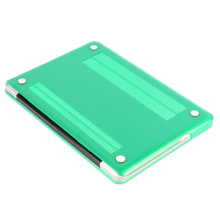 ENKAY for Macbook Pro 15.4 inch (US Version) / A1286 Hat-Prince 3 in 1 Crystal Hard Shell Plastic Protective Case with Keyboard Guard & Port Dust Plug(Green) - free shipping - PMC Jewellery - Order now!