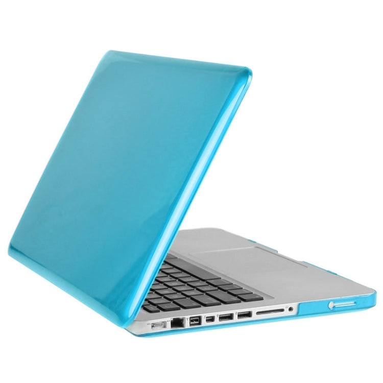 ENKAY for Macbook Pro 15.4 inch (US Version) / A1286 Hat-Prince 3 in 1 Crystal Hard Shell Plastic Protective Case with Keyboard Guard & Port Dust Plug(Blue) - free shipping - PMC Jewellery - Order now!