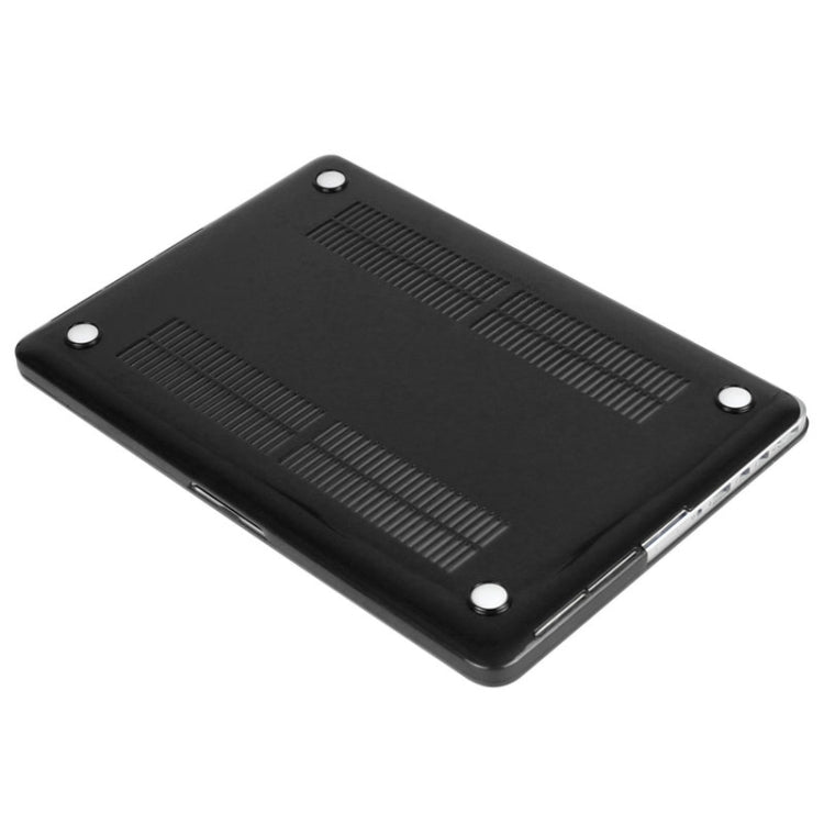 ENKAY for Macbook Pro Retina 15.4 inch (US Version) / A1398 Hat-Prince 3 in 1 Crystal Hard Shell Plastic Protective Case with Keyboard Guard & Port Dust Plug(Black) - free shipping - PMC Jewellery - Order now!
