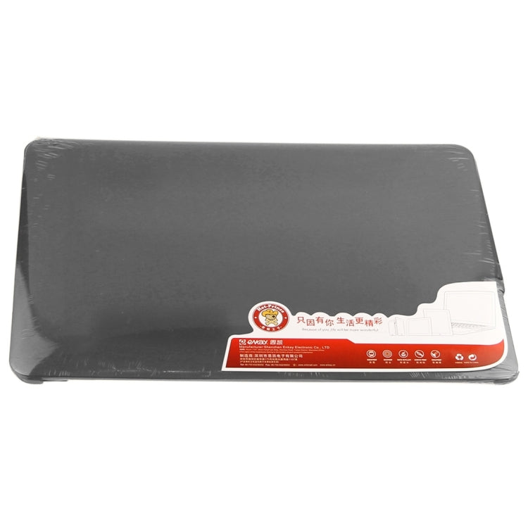 ENKAY for Macbook Pro Retina 13.3 inch (US Version) / A1425 / A1502 Hat-Prince 3 in 1 Frosted Hard Shell Plastic Protective Case with Keyboard Guard & Port Dust Plug(Black) - free shipping - PMC Jewellery - Order now!
