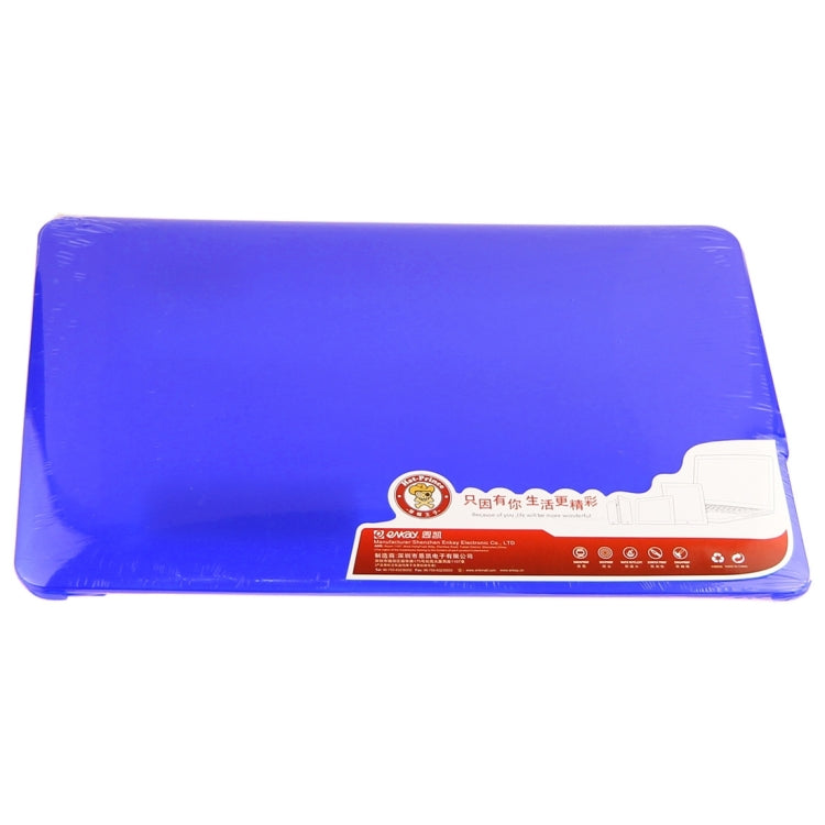 ENKAY for Macbook Pro Retina 13.3 inch (US Version) / A1425 / A1502 Hat-Prince 3 in 1 Frosted Hard Shell Plastic Protective Case with Keyboard Guard & Port Dust Plug(Dark Blue) - free shipping - PMC Jewellery - Order now!