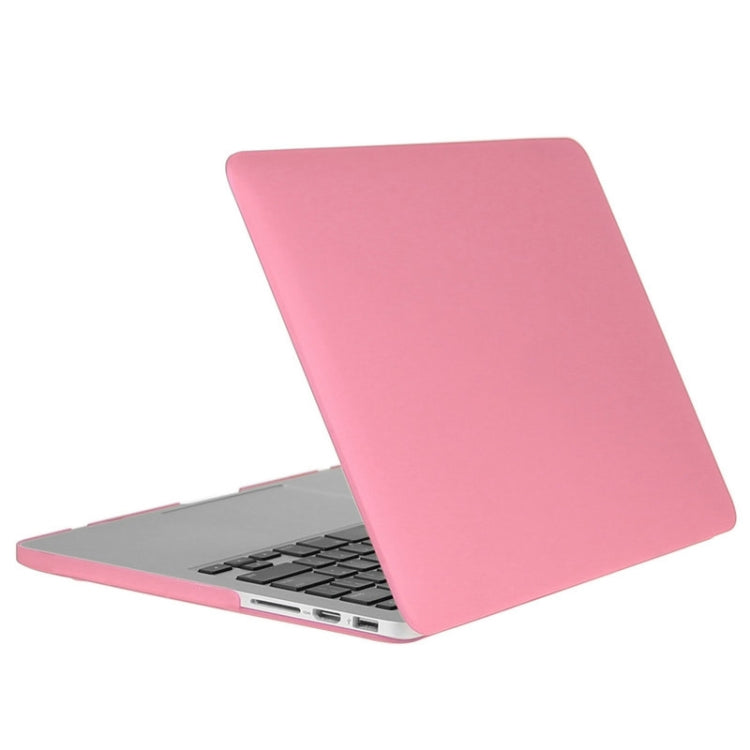 ENKAY for Macbook Pro Retina 13.3 inch (US Version) / A1425 / A1502 Hat-Prince 3 in 1 Frosted Hard Shell Plastic Protective Case with Keyboard Guard & Port Dust Plug(Pink) - free shipping - PMC Jewellery - Order now!