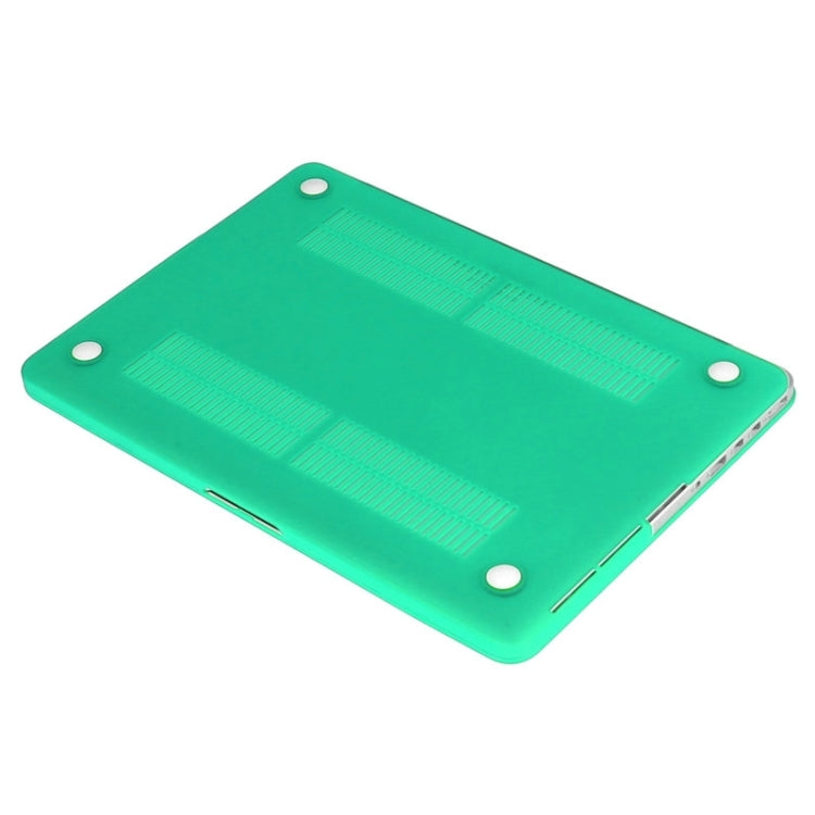 ENKAY for Macbook Pro Retina 13.3 inch (US Version) / A1425 / A1502 Hat-Prince 3 in 1 Frosted Hard Shell Plastic Protective Case with Keyboard Guard & Port Dust Plug(Green) - free shipping - PMC Jewellery - Order now!