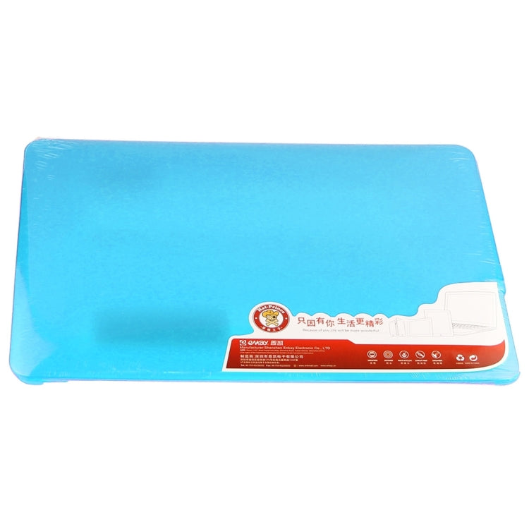 ENKAY for Macbook Pro Retina 13.3 inch (US Version) / A1425 / A1502 Hat-Prince 3 in 1 Frosted Hard Shell Plastic Protective Case with Keyboard Guard & Port Dust Plug(Blue) - free shipping - PMC Jewellery - Order now!