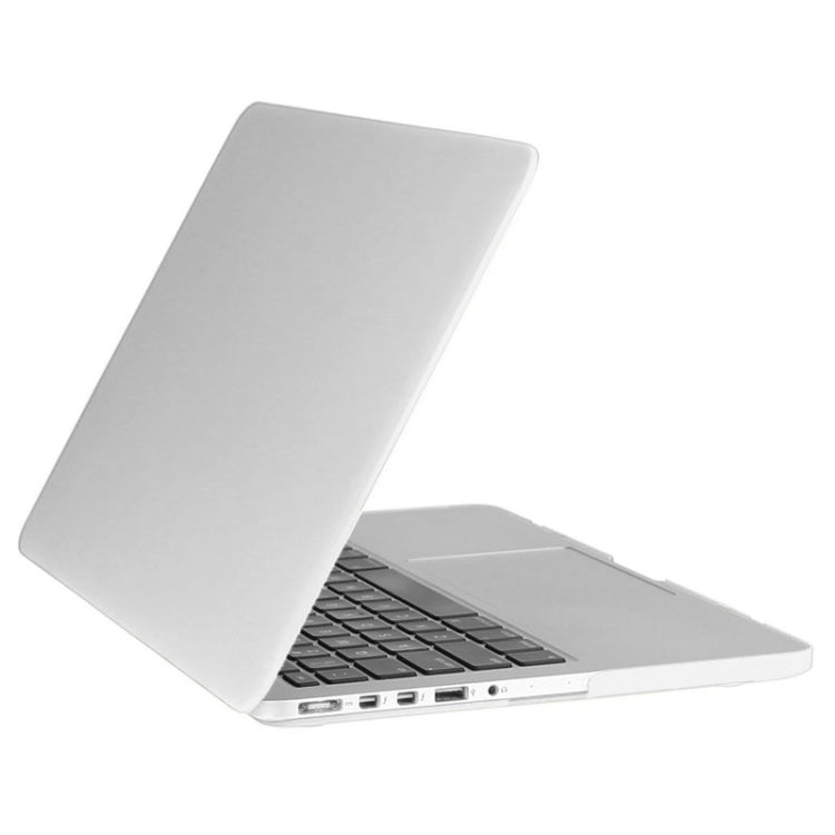 ENKAY for Macbook Pro Retina 13.3 inch (US Version) / A1425 / A1502 Hat-Prince 3 in 1 Frosted Hard Shell Plastic Protective Case with Keyboard Guard & Port Dust Plug(White) - free shipping - PMC Jewellery - Order now!