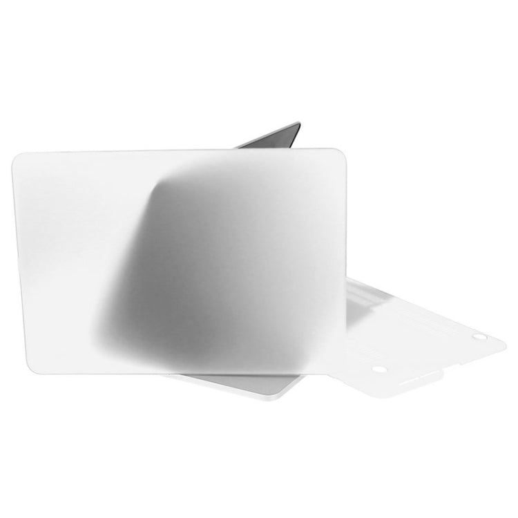 ENKAY for Macbook Pro Retina 13.3 inch (US Version) / A1425 / A1502 Hat-Prince 3 in 1 Frosted Hard Shell Plastic Protective Case with Keyboard Guard & Port Dust Plug(White) - free shipping - PMC Jewellery - Order now!