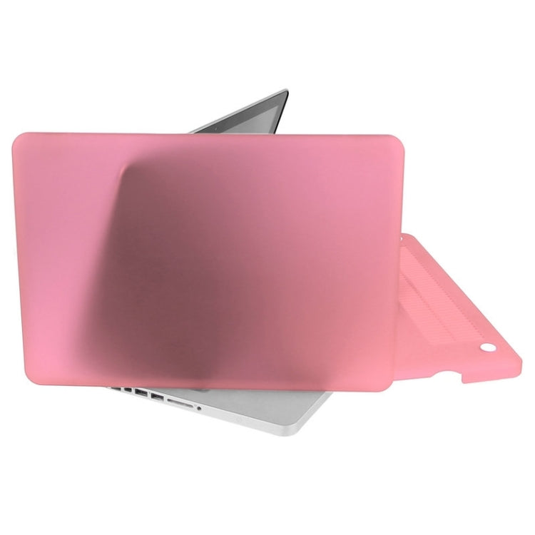 ENKAY for Macbook Pro 15.4 inch (US Version) / A1286 Hat-Prince 3 in 1 Frosted Hard Shell Plastic Protective Case with Keyboard Guard & Port Dust Plug(Pink) - free shipping - PMC Jewellery - Order now!