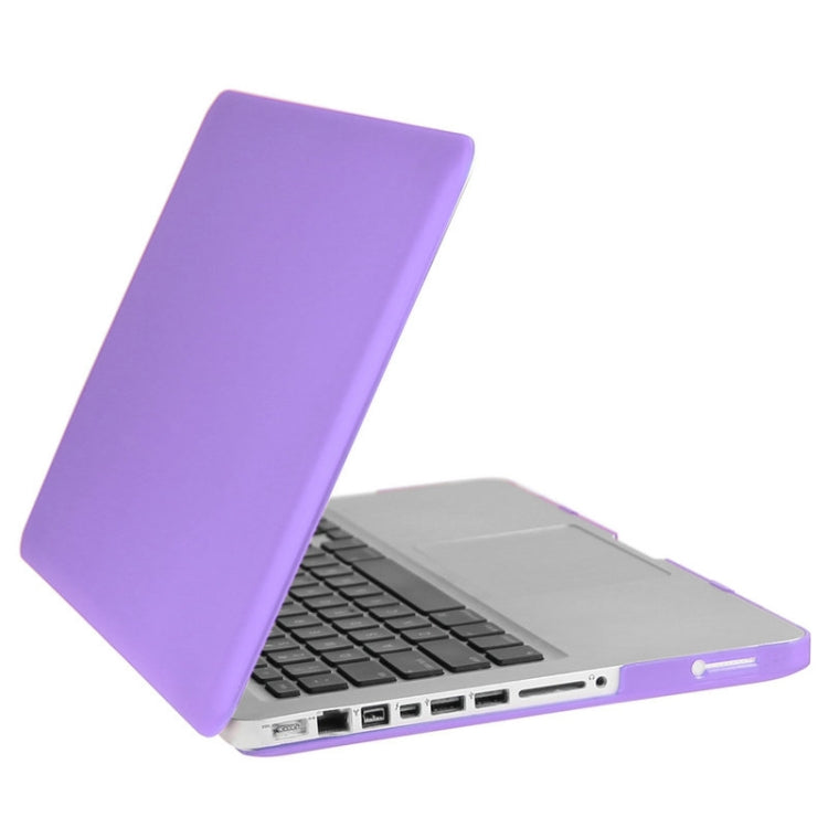ENKAY for Macbook Pro 15.4 inch (US Version) / A1286 Hat-Prince 3 in 1 Frosted Hard Shell Plastic Protective Case with Keyboard Guard & Port Dust Plug(Purple) - free shipping - PMC Jewellery - Order now!