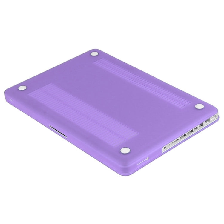 ENKAY for Macbook Pro 15.4 inch (US Version) / A1286 Hat-Prince 3 in 1 Frosted Hard Shell Plastic Protective Case with Keyboard Guard & Port Dust Plug(Purple) - free shipping - PMC Jewellery - Order now!