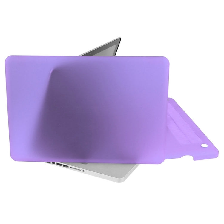 ENKAY for Macbook Pro 15.4 inch (US Version) / A1286 Hat-Prince 3 in 1 Frosted Hard Shell Plastic Protective Case with Keyboard Guard & Port Dust Plug(Purple) - free shipping - PMC Jewellery - Order now!