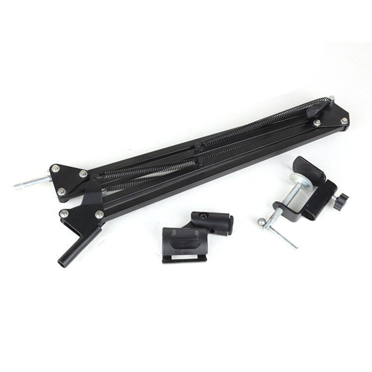 NB-35 Adjustable Table Mount Recording Microphone Suspension Arm Stand Clip Holder, For Studio Recording, Live Broadcast, Live Show, KTV, etc.(Black) - Stand by PMC TechLife | Online Shopping South Africa | PMC TechLife | Buy Now Pay Later Mobicred