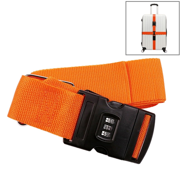 Luggage Strap Cross Belt Adjustable Packing Band Belt Strap with Password Lock for Luggage Travel Suitcase - Tapes & Ropes by PMC TechLife | Online Shopping South Africa | PMC TechLife | Buy Now Pay Later Mobicred