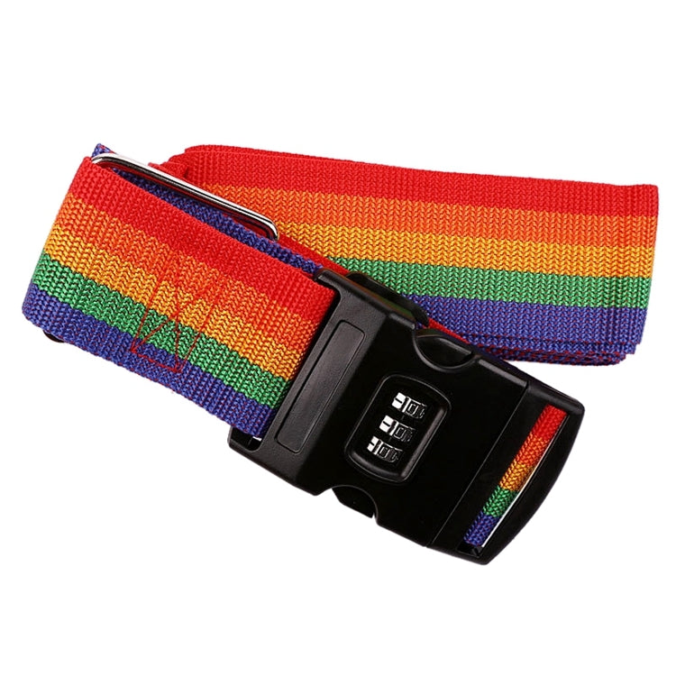 Luggage Strap Cross Belt Adjustable Packing Band Belt Strap with Password Lock for Luggage Travel Suitcase(Colour) - Tapes & Ropes by PMC TechLife | Online Shopping South Africa | PMC TechLife | Buy Now Pay Later Mobicred