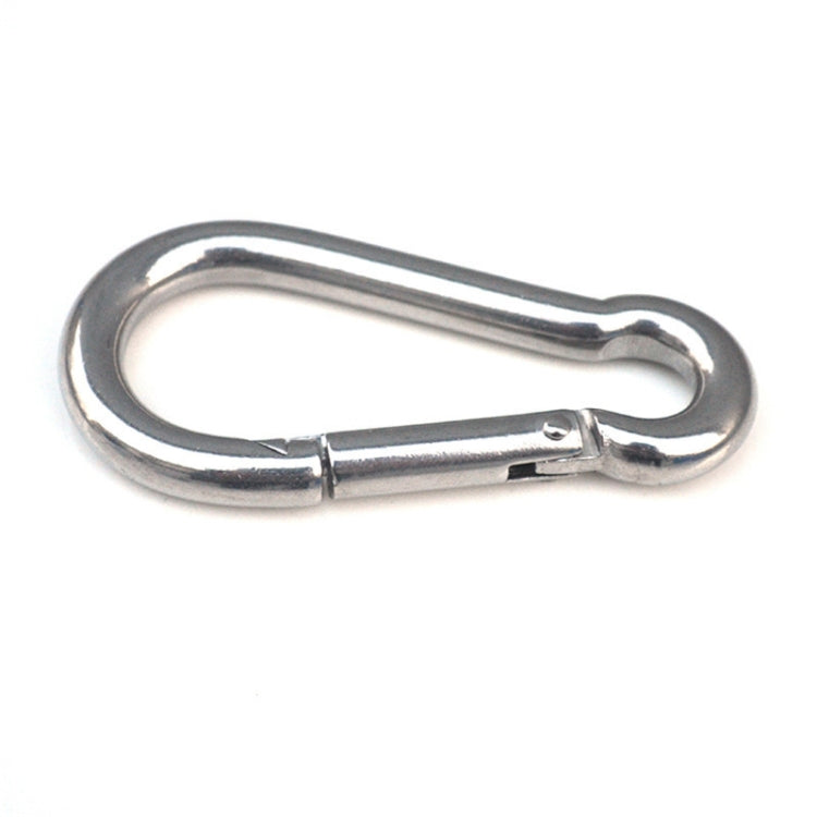 M5 Stainless Steel Carabiner Spring Hook Multi-tool Mountaineering Buckle Lock Camping Hook Rope, Inner Diameter: 4.9mm - Hooks by PMC TechLife | Online Shopping South Africa | PMC TechLife | Buy Now Pay Later Mobicred