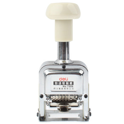 High Performance Metal Material Automatic Numbering Machine (6 Code)(Silver) - Price Labeller by PMC TechLife | Online Shopping South Africa | PMC TechLife | Buy Now Pay Later Mobicred