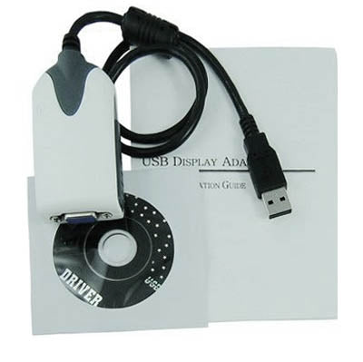 USB To VGA Multi-Monitor / Multi-Display Adapter, Resolution: 1680 x1050 - Cable by PMC Jewellery | Online Shopping South Africa | PMC Jewellery | Buy Now Pay Later Mobicred