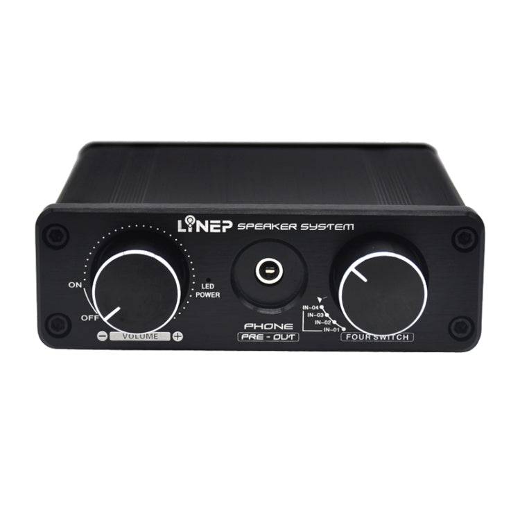 A926 Four-In Two-Out Signal Amplifying Switcher(Black) - free shipping - PMC TechLife - Order now!
