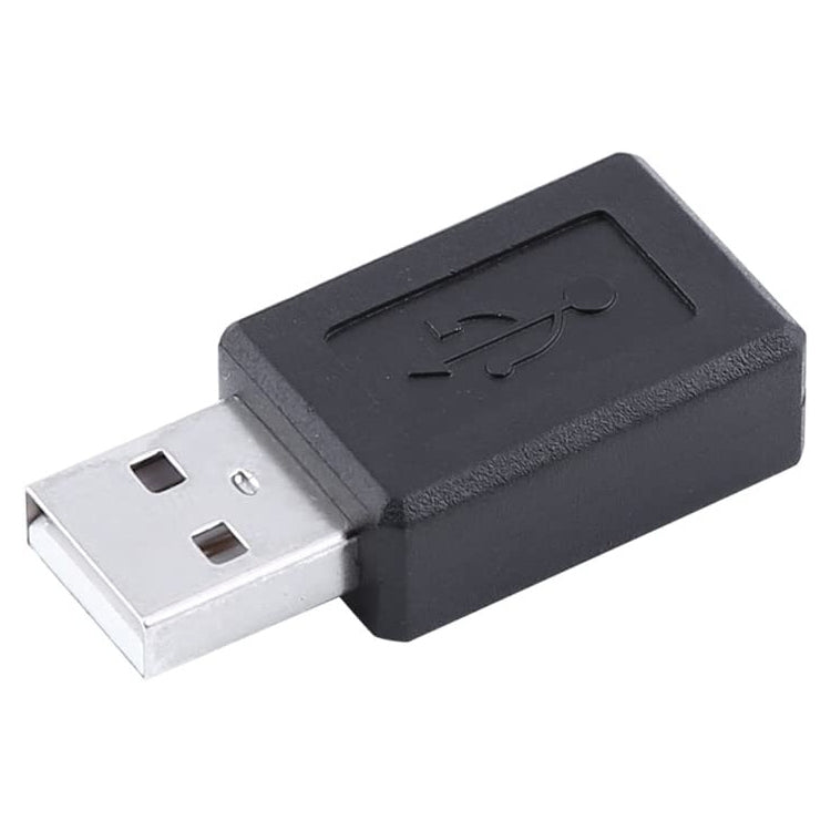 USB 2.0 AM to Micro USB Female Adapter(Black) - USB Adapter by PMC TechLife | Online Shopping South Africa | PMC TechLife | Buy Now Pay Later Mobicred