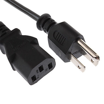 Universal US 3 Prong AC Power Cords for Desktop Computer Printer Monitor Plug, Cable Length: 1.2m - Power Cord by PMc TechLife | Online Shopping South Africa | PMc TechLife | Buy Now Pay Later Mobicred