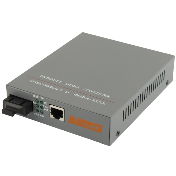 10/100/1000M Single mode Gigabit Adaptive Optical Transceiver (HTB-GS-03) - Fiber Receiver by PMC Jewellery | Online Shopping South Africa | PMC Jewellery | Buy Now Pay Later Mobicred
