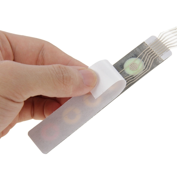 10 PCS Matrix 1 x 5 Keys Membrane Switch Keypad - Module by PMC TechLife | Online Shopping South Africa | PMC TechLife | Buy Now Pay Later Mobicred