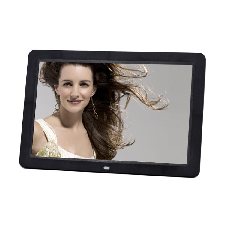12.0 Inch LED Display Multi-media Digital Photo Frame with Holder / Music & Movie Player / Remote Control Function, Support USB / SD, Built in Stereo Speaker(Black) - 11 inch Below by PMC TechLife | Online Shopping South Africa | PMC TechLife | Buy Now Pay Later Mobicred