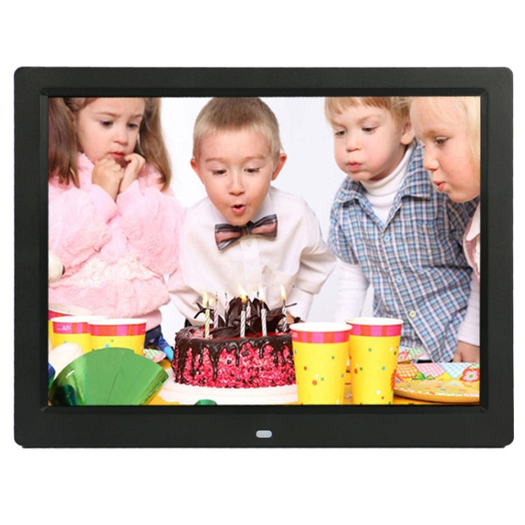 14 inch LED Display Multi-media Digital Photo Frame with Holder & Music & Movie Player, Support USB / SD / MS / MMC Card Input(Black) - 11-15 inch by PMC TechLife | Online Shopping South Africa | PMC TechLife | Buy Now Pay Later Mobicred