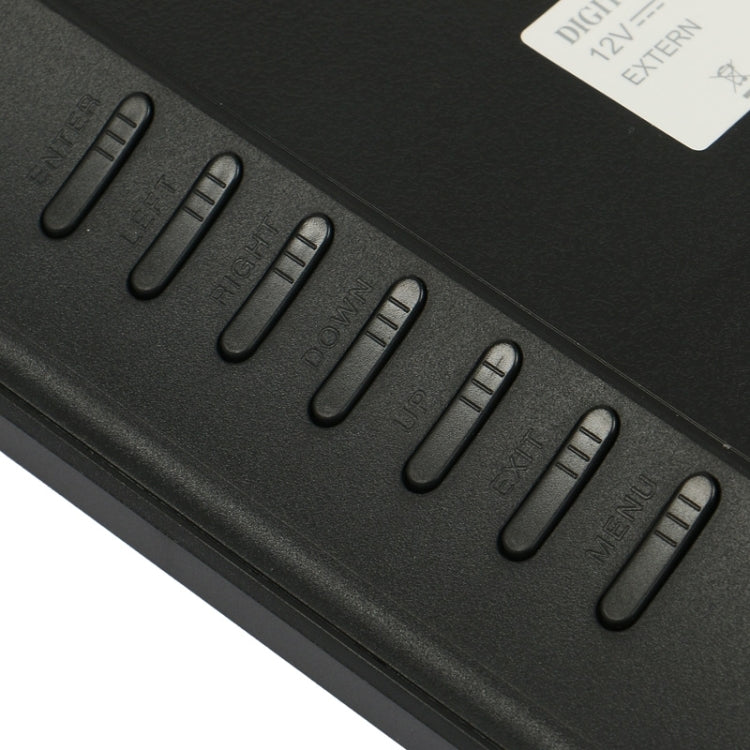 14 inch LED Display Multi-media Digital Photo Frame with Holder & Music & Movie Player, Support USB / SD / MS / MMC Card Input(Black) - 11-15 inch by PMC TechLife | Online Shopping South Africa | PMC TechLife | Buy Now Pay Later Mobicred