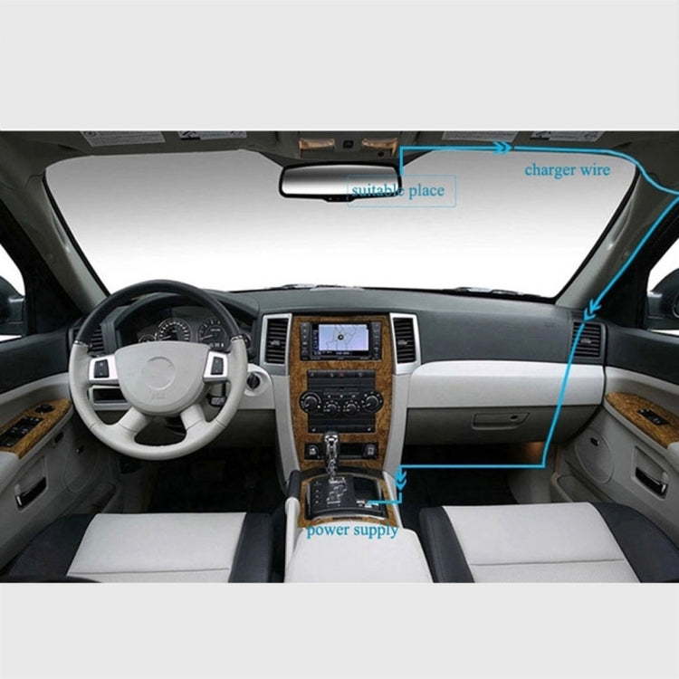 G832 HD 1080P 4.3 inch Screen Display Rearview Mirror Vehicle DVR, Novatek 96223 Programs, 170 Degree A+ Wide Angle Viewing, Support Loop Recording / Motion Detection Function - Car DVRs by PMC TechLife | Online Shopping South Africa | PMC TechLife | Buy Now Pay Later Mobicred