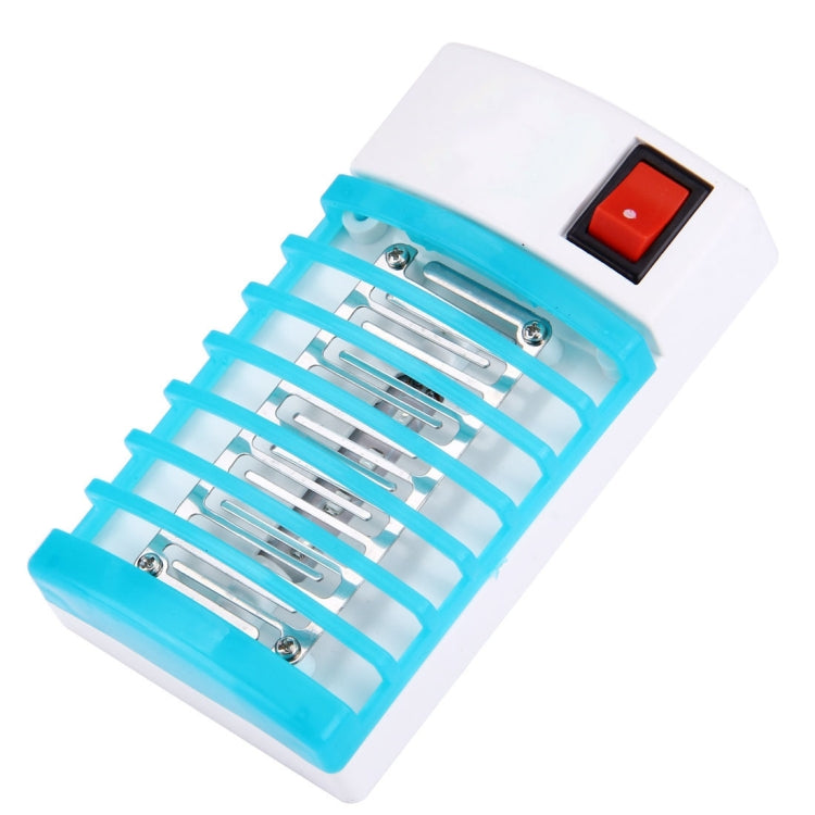 1W Efficient 4-LED Mosquito Killer Night Lamp, EU Plug, AC 220V(Blue) - Repellents by PMC TechLife | Online Shopping South Africa | PMC TechLife | Buy Now Pay Later Mobicred