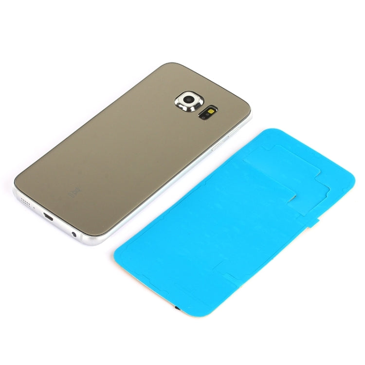 For Galaxy S6 Edge / G925 Original Battery Back Cover (Gold) - free shipping - PMc TechLife - Order now!