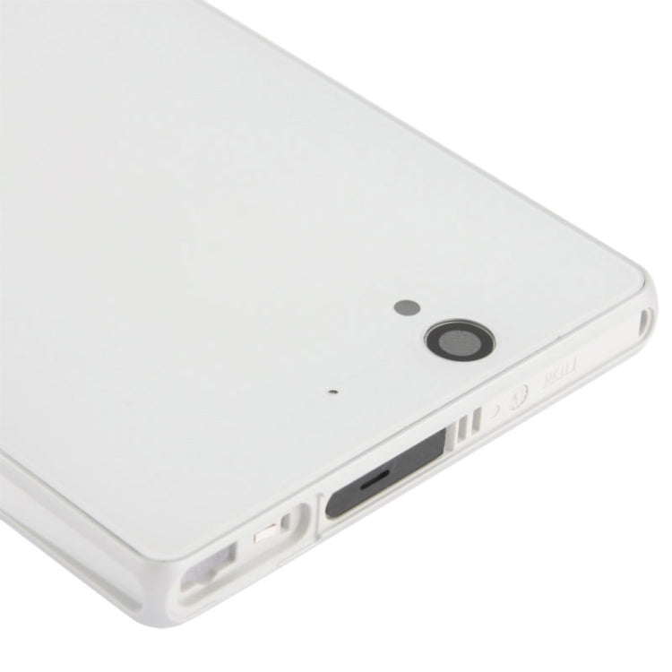 Middle Board + Battery Back Cover for Sony L36H(White) - Frame Bezel Plate by PMC TechLife | Online Shopping South Africa | PMC TechLife | Buy Now Pay Later Mobicred