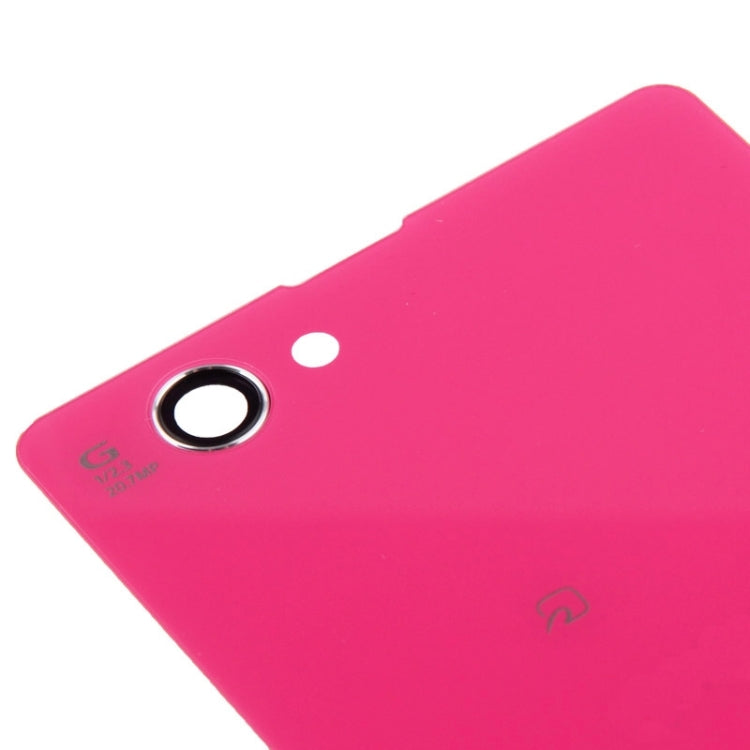 Battery Cover for Sony Xperia Z1 Mini(Magenta) - free shipping - PMC TechLife - Order now!