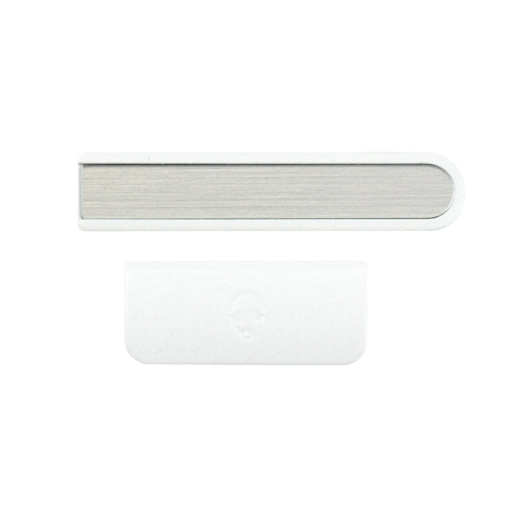 Earphone Button & Volume Button  for Sony Xperia ZR / M36h(Silver) - Others by PMc TechLife | Online Shopping South Africa | PMc TechLife | Buy Now Pay Later Mobicred