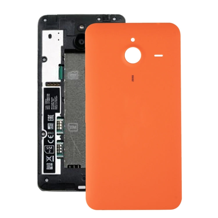 Battery Back Cover for Microsoft Lumia 640 XL (Orange) - Back Cover by PMC TechLife | Online Shopping South Africa | PMC TechLife | Buy Now Pay Later Mobicred