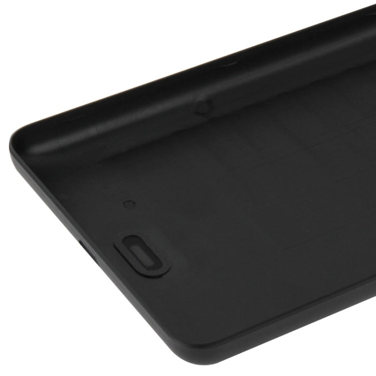 Frosted Surface Plastic Back Housing Cover  for Microsoft Lumia 535(Black) - Back Cover by PMc TechLife | Online Shopping South Africa | PMc TechLife | Buy Now Pay Later Mobicred